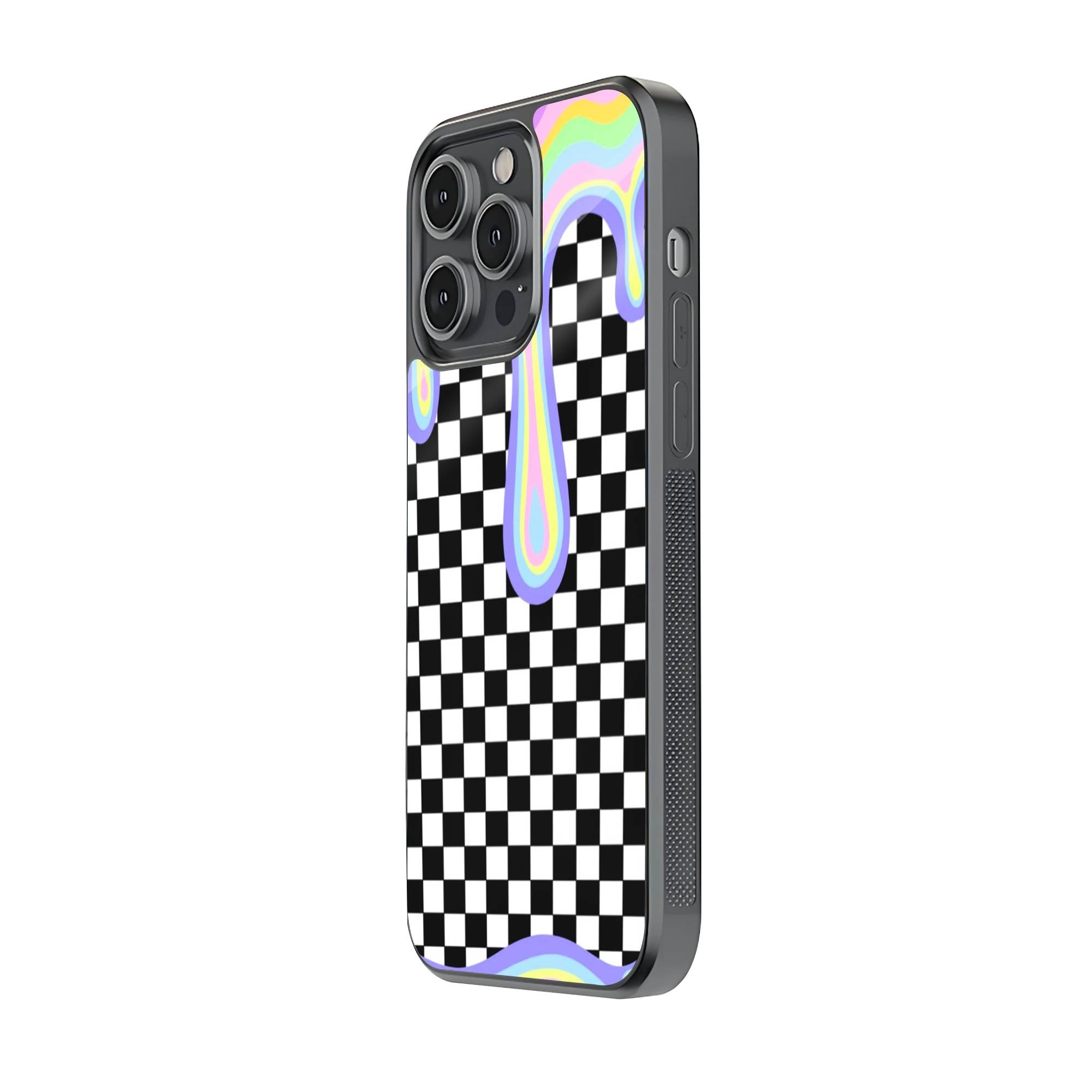 Vibrant Drip Glass Case image 1