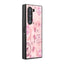 Pink Travel Samsung Z Fold Glass Case image 0