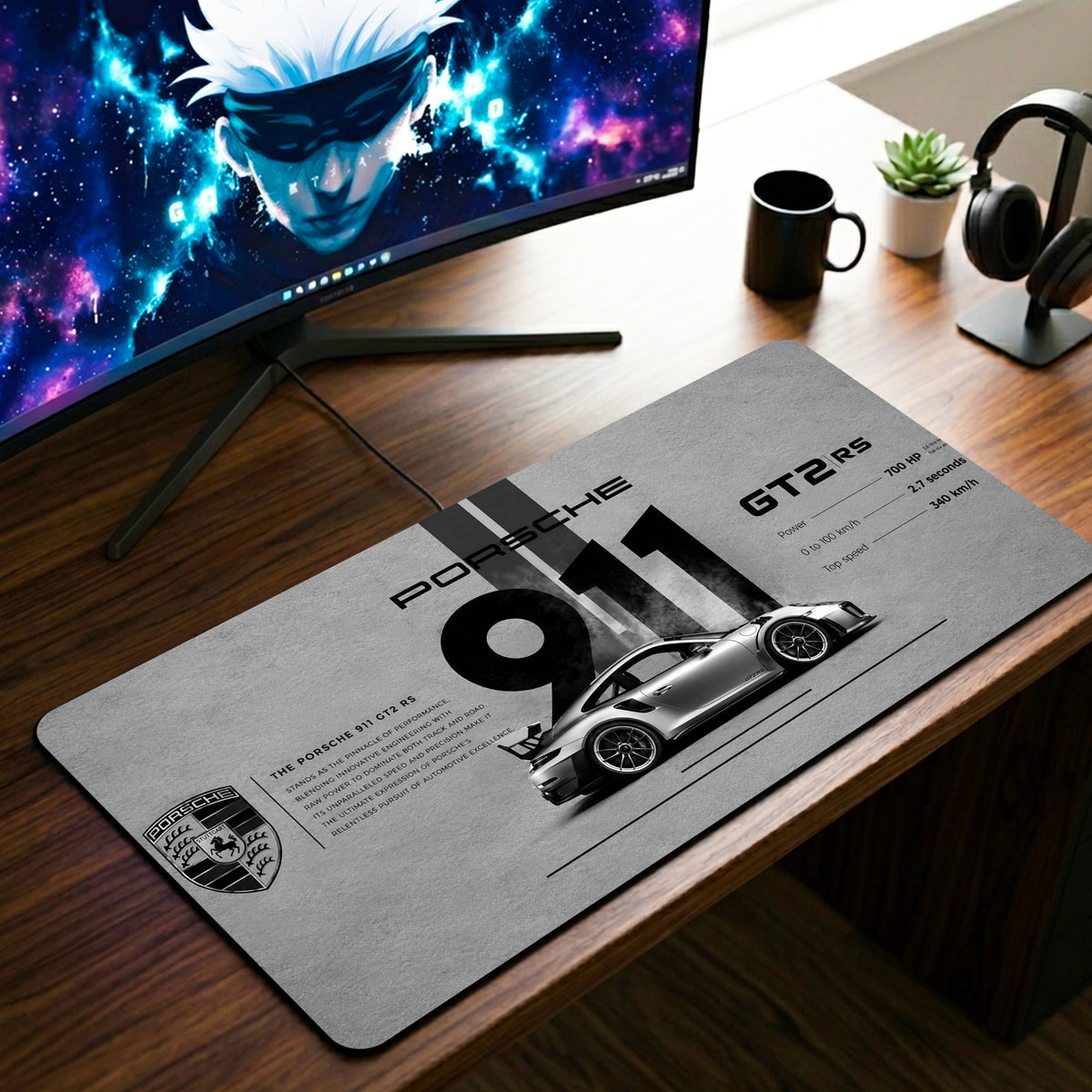 Porsche Legacy Desk Mat
