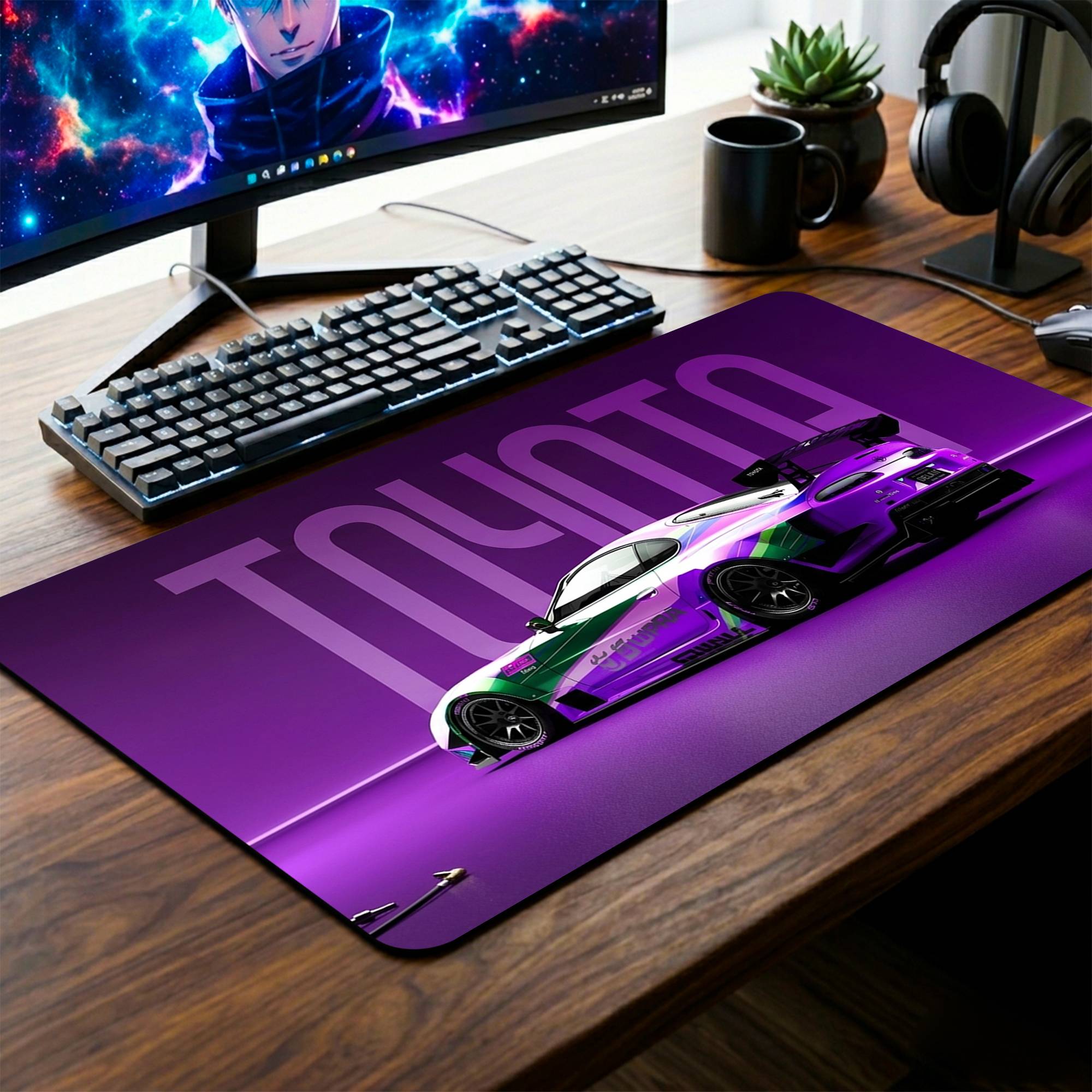 Toyota Supra Desk Mat - 14 x 23 Inch image