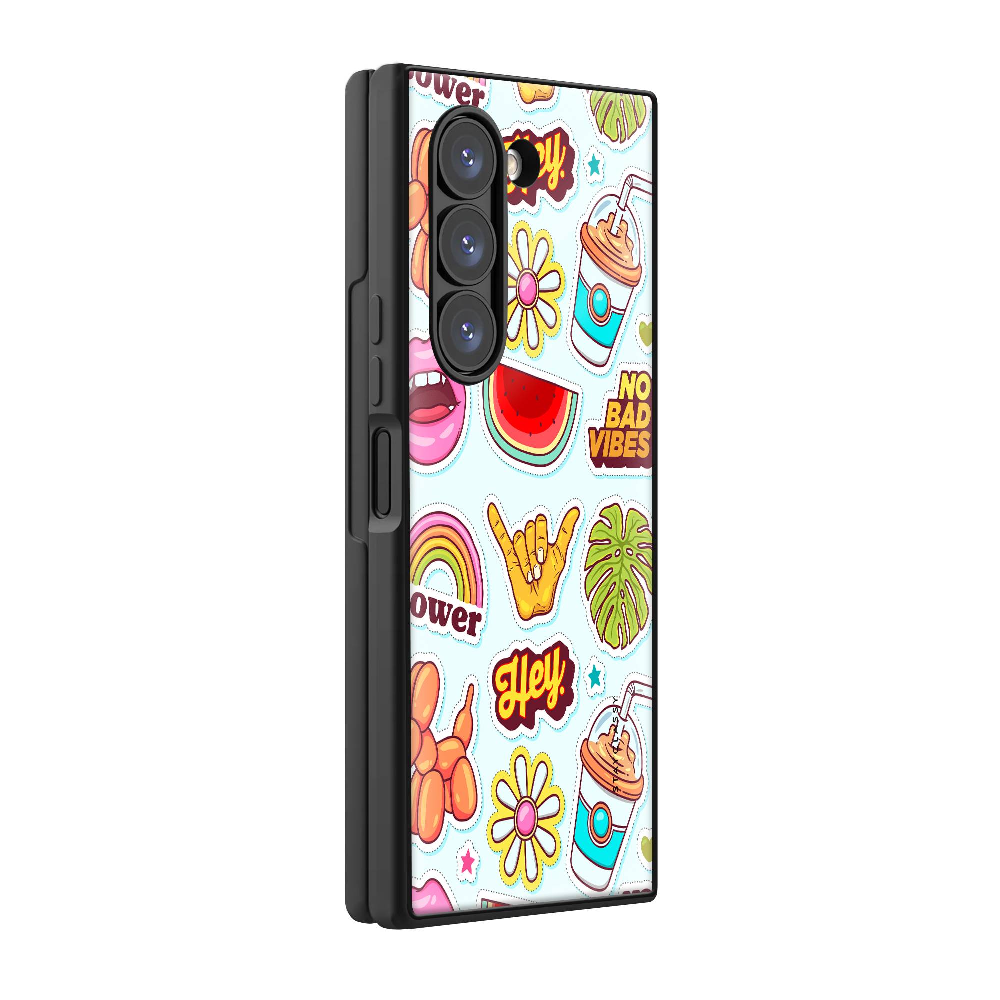 Sticker Collection Samsung Z Fold Glass Case image 0 Main image