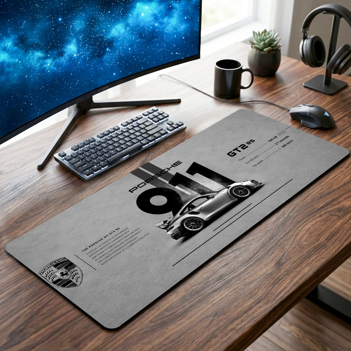 Porsche Legacy Desk Mat