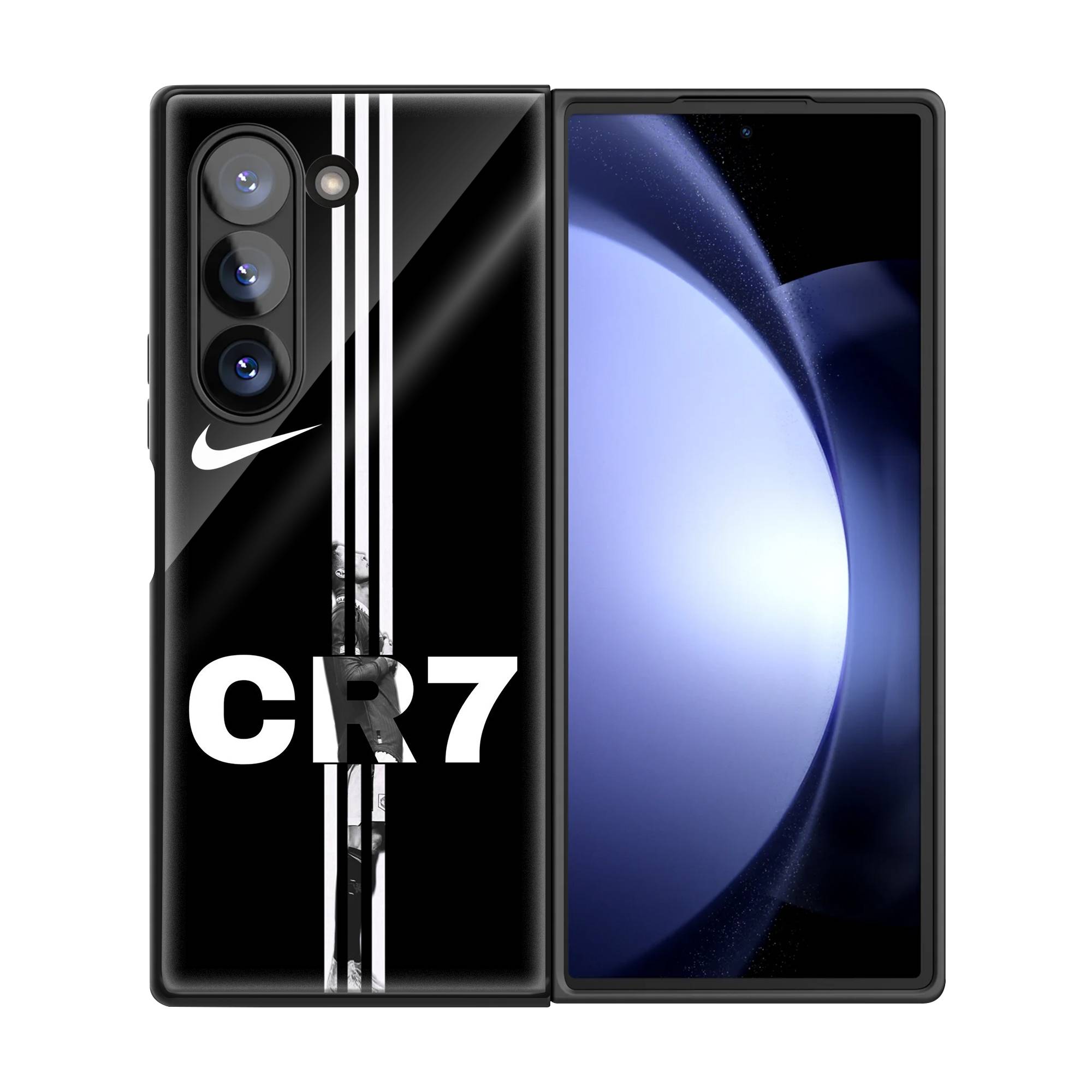 CR7 Samsung Z Fold Glass Case image 2