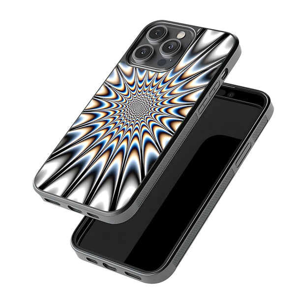 Hypno Wave Glass Case image 2