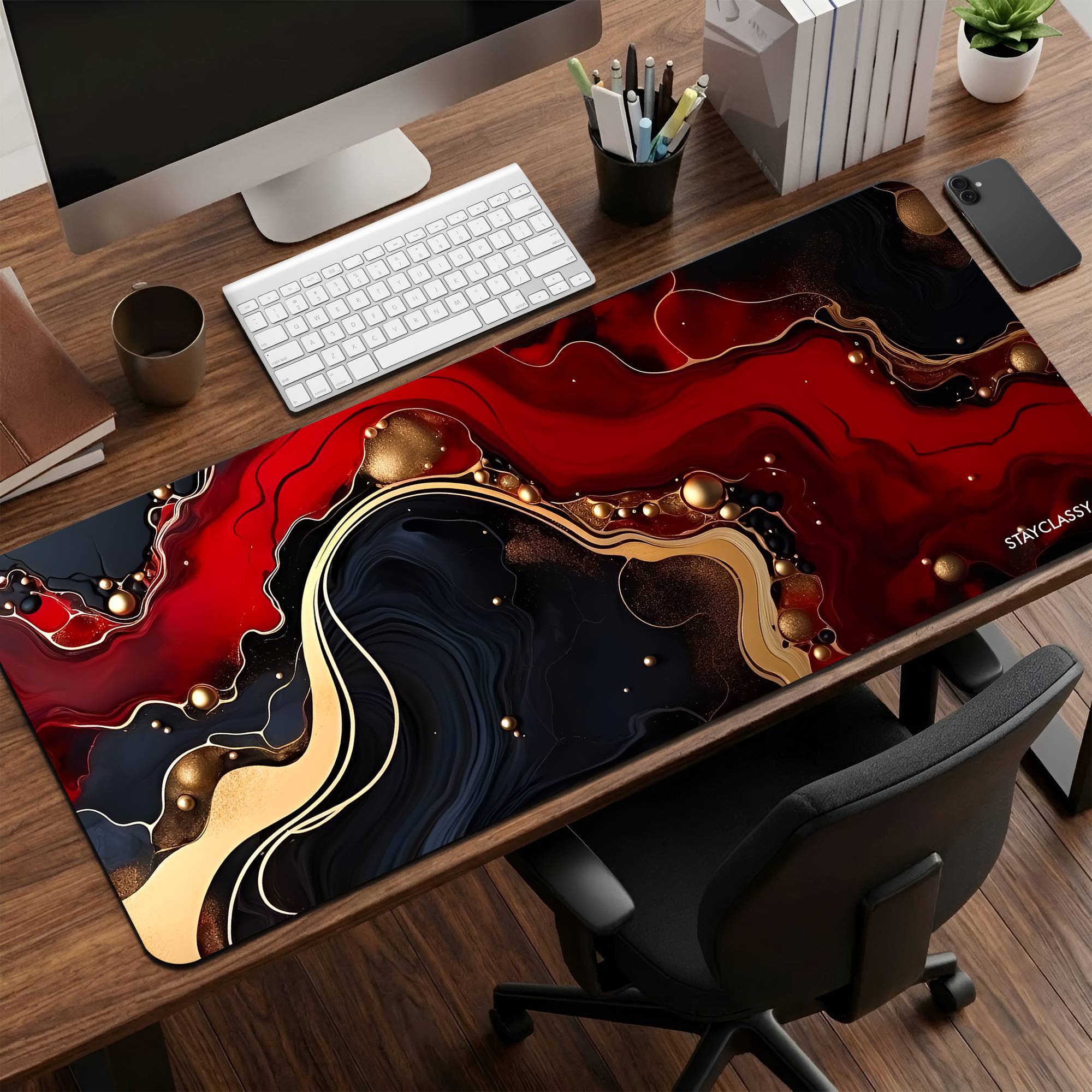 Luxurious Marble Desk Mat image 0 Main image