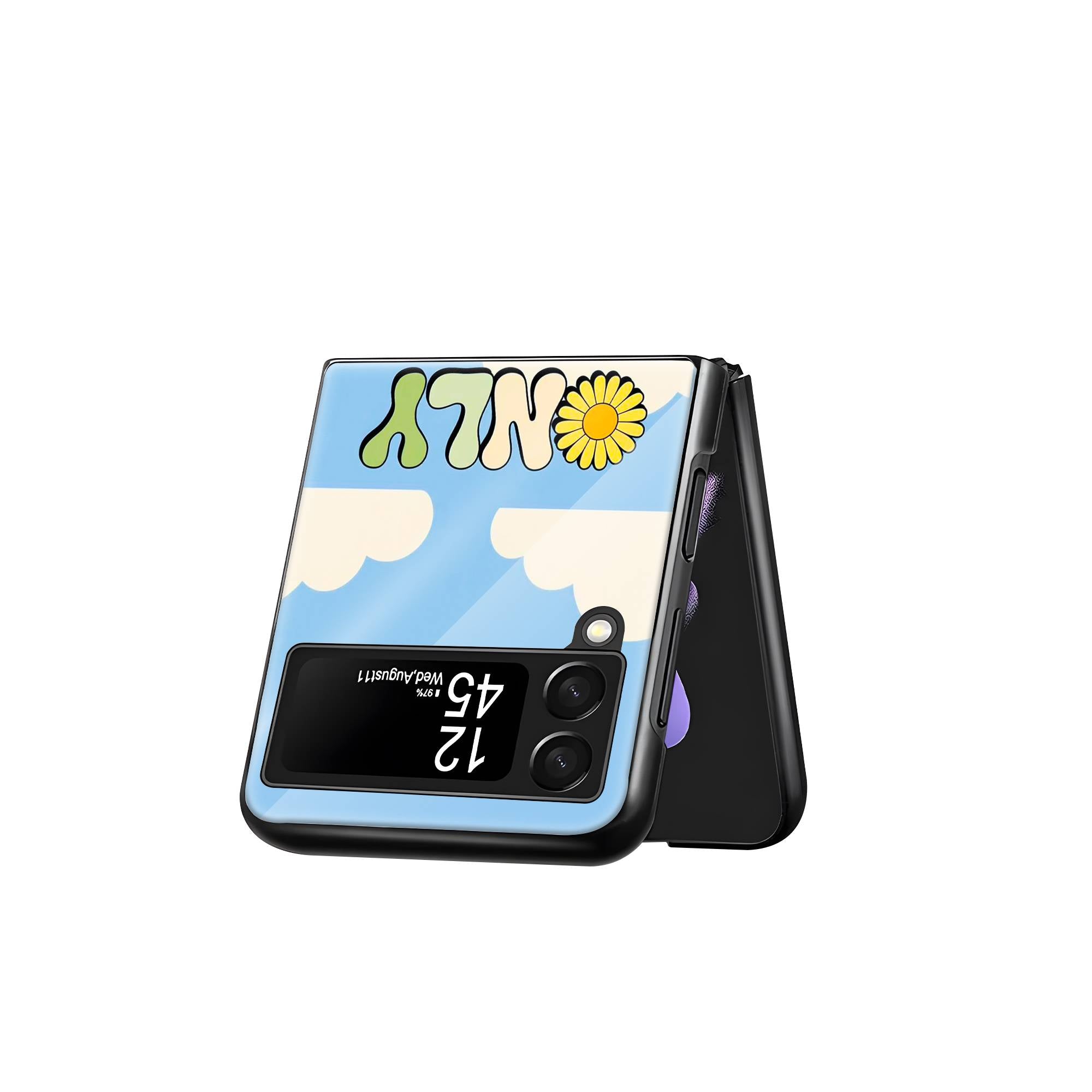 Main Vibe Samsung Z Flip Glass Case image 2