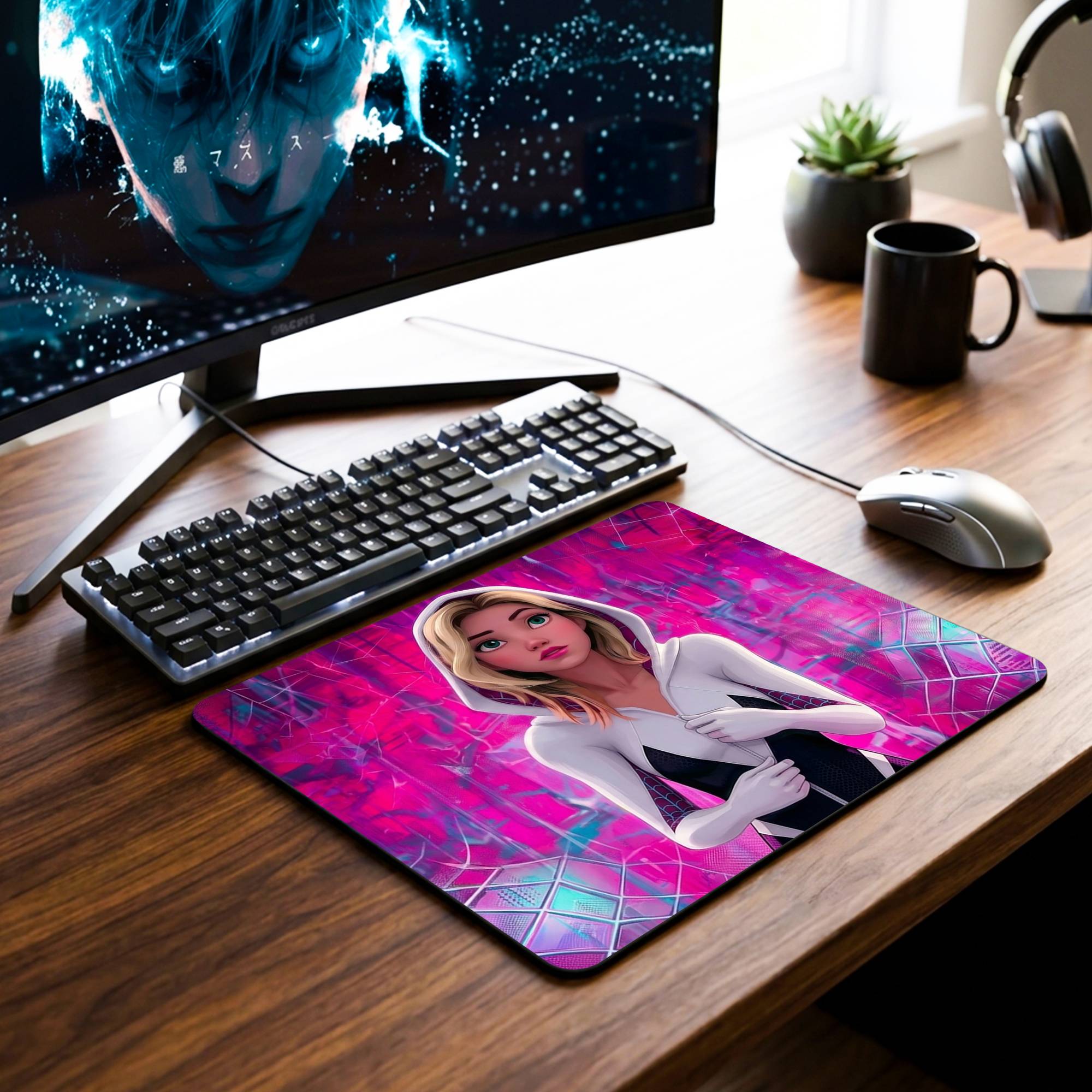 Spider-Girl Desk Mat - 7.5 x 9 Inch image