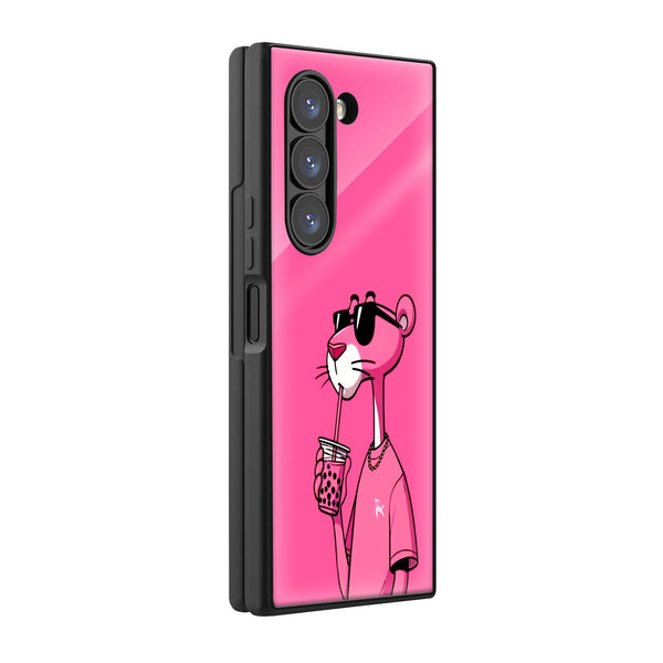 Thirsty Panther Samsung Z Fold Glass Case image 0