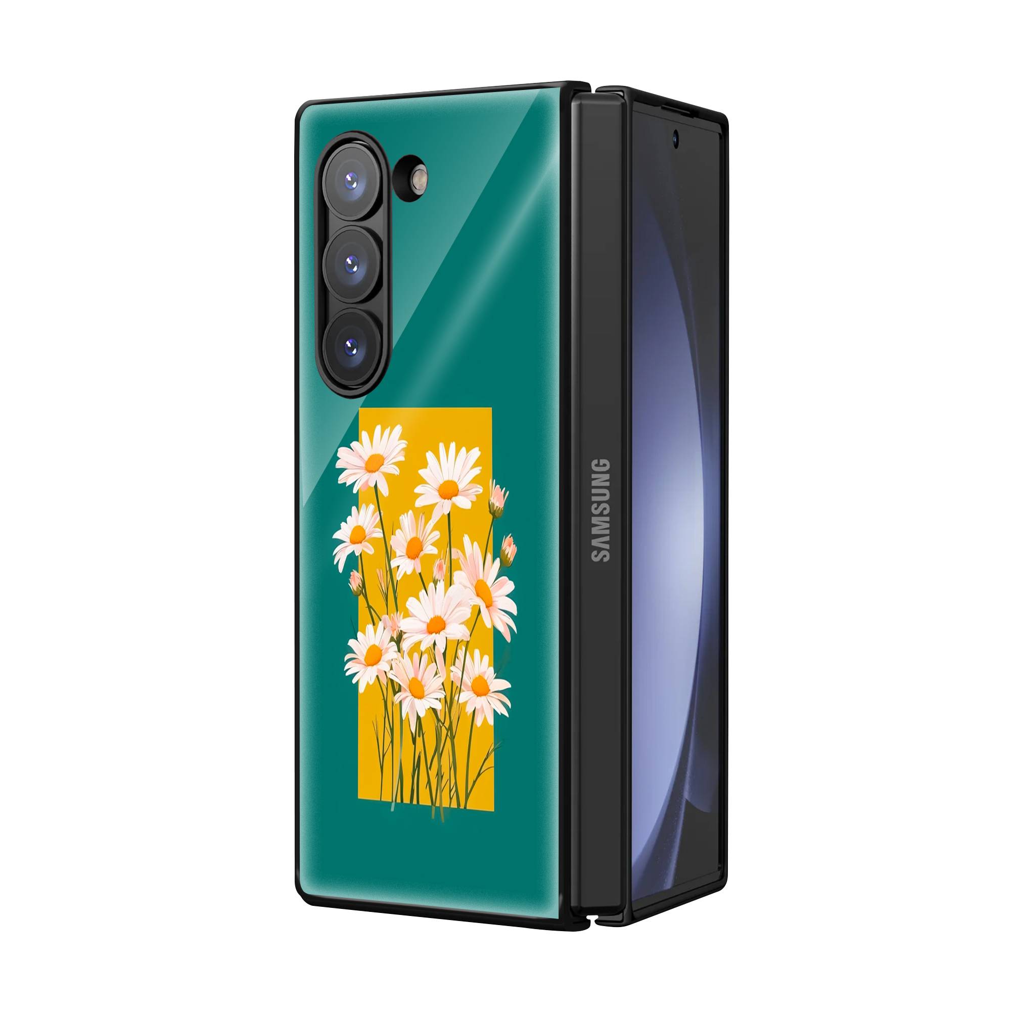 Daisy Box Samsung Z Fold Glass Case Secondary image