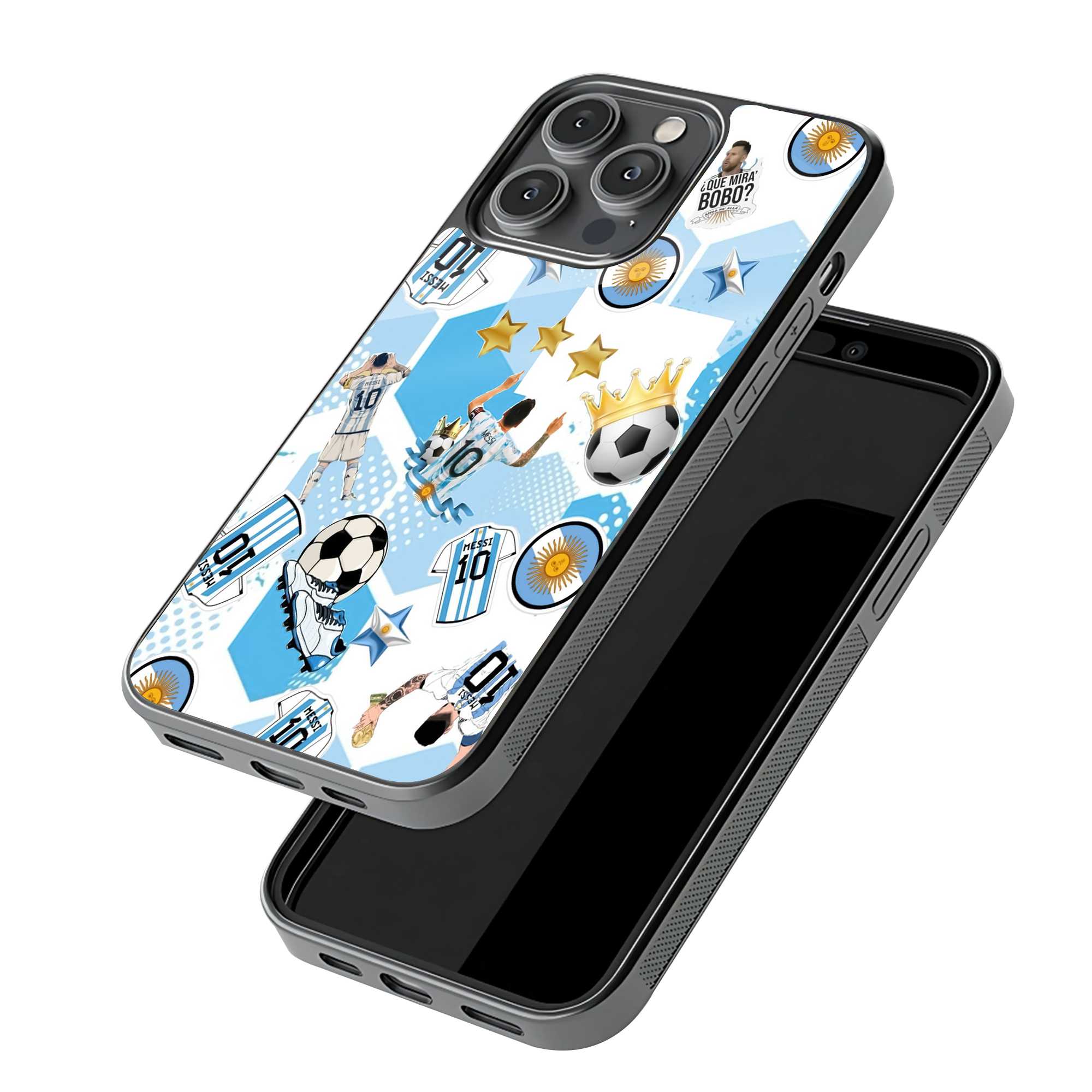 Messi Vibes Glass Case image 2