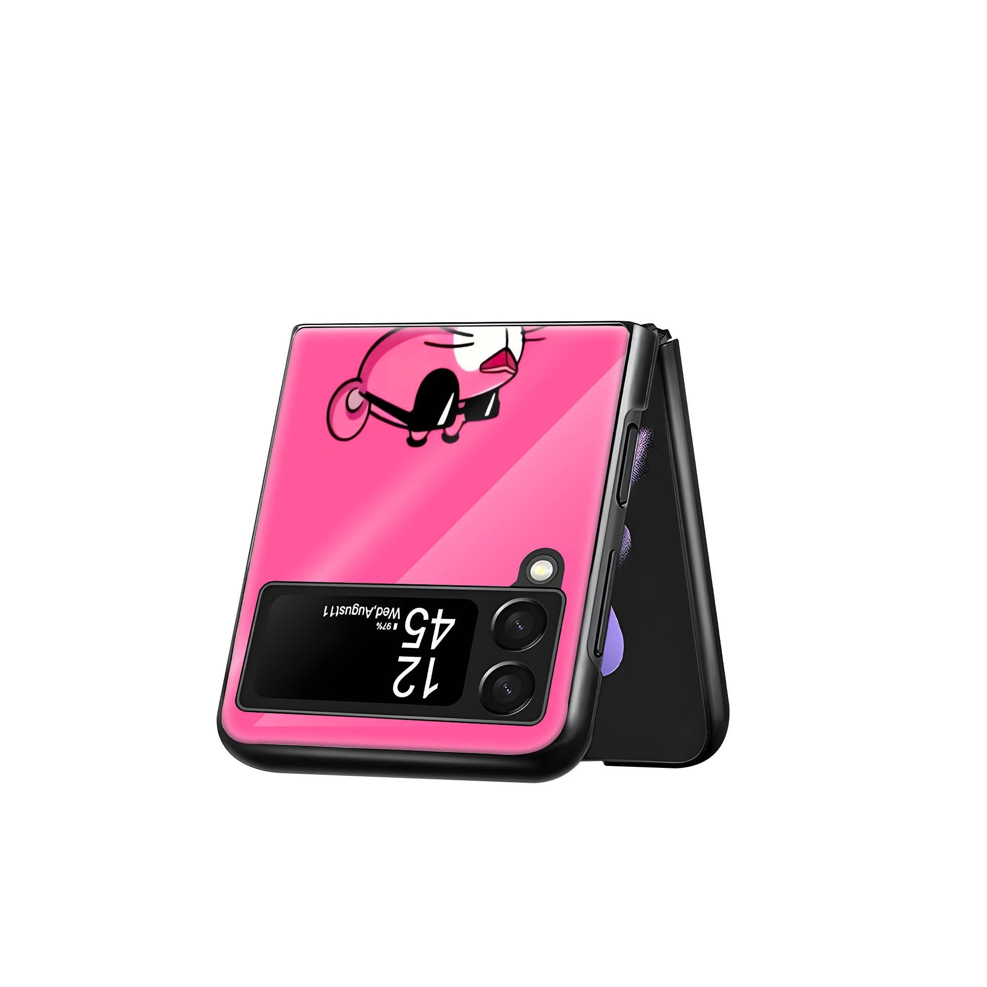 Thirsty Panther Samsung Z Flip Glass Case image 2
