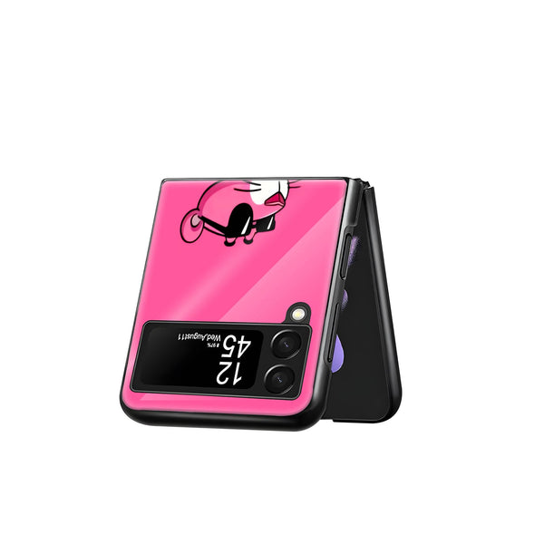 Thirsty Panther Samsung Z Flip Glass Case image 2