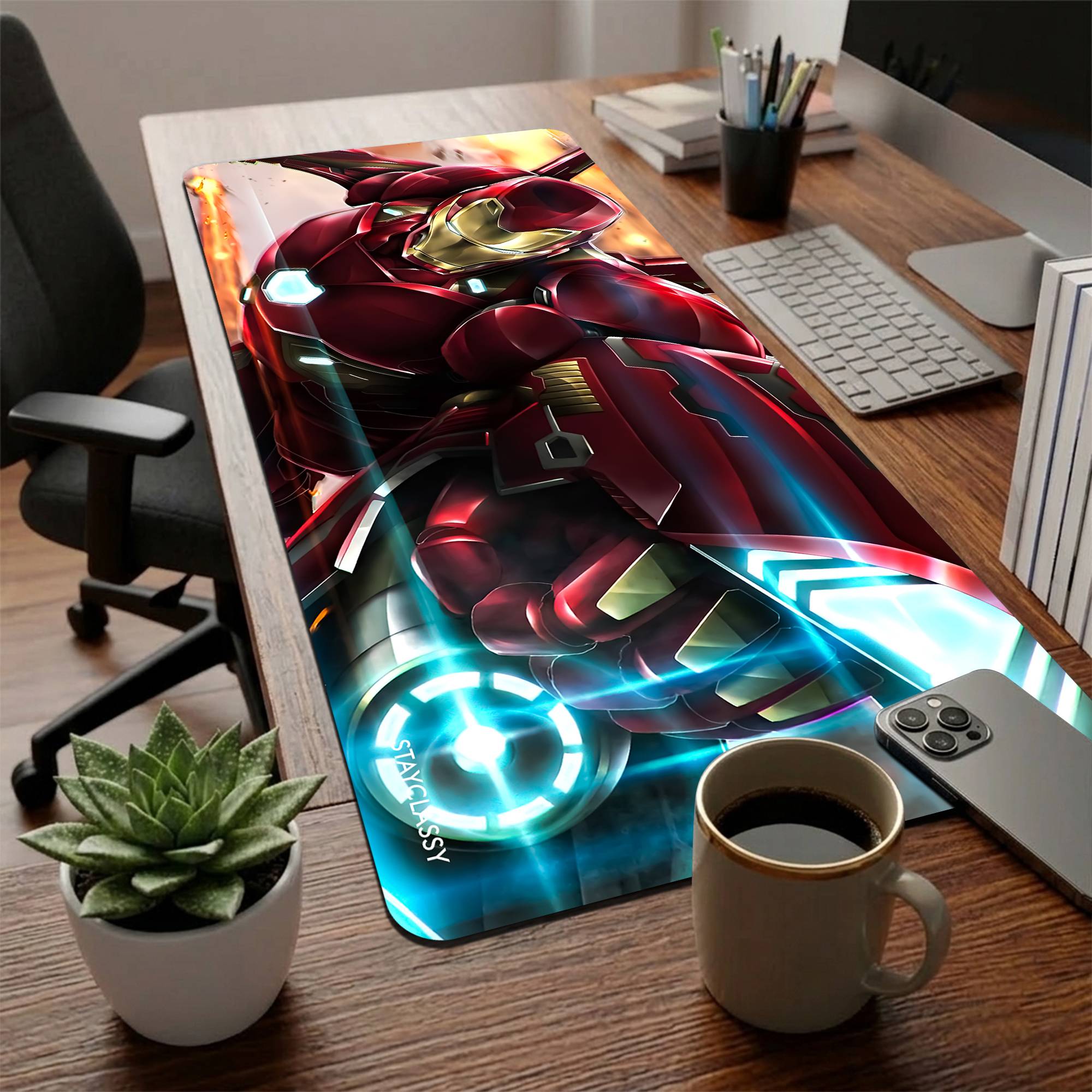 Iron Man Desk Mat Secondary image