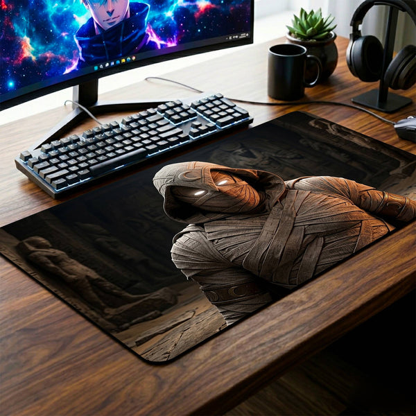 Mummy-Wrapped Desk Mat - 14 x 23 Inch image