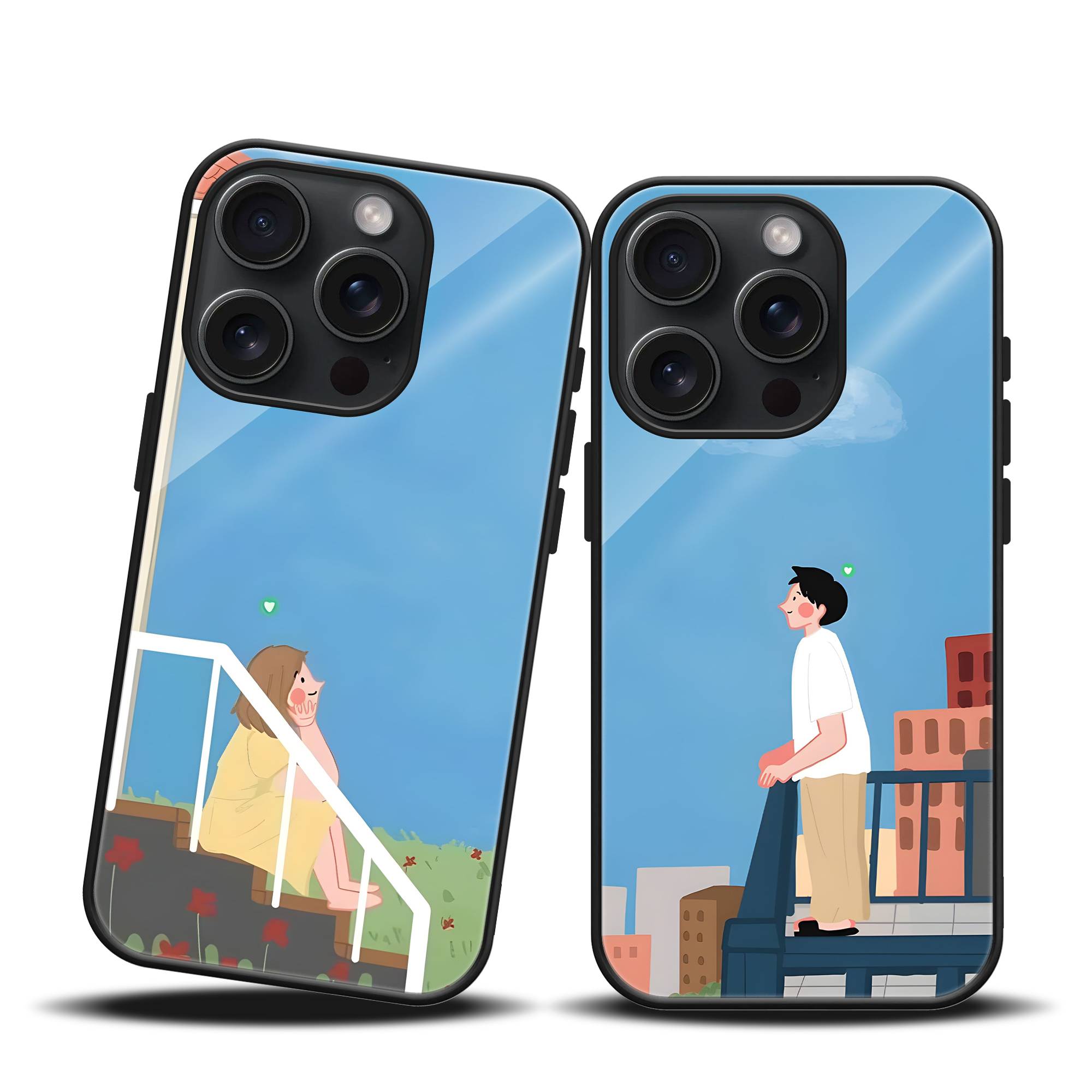 Soft Romance Couple Mobile Case image 0