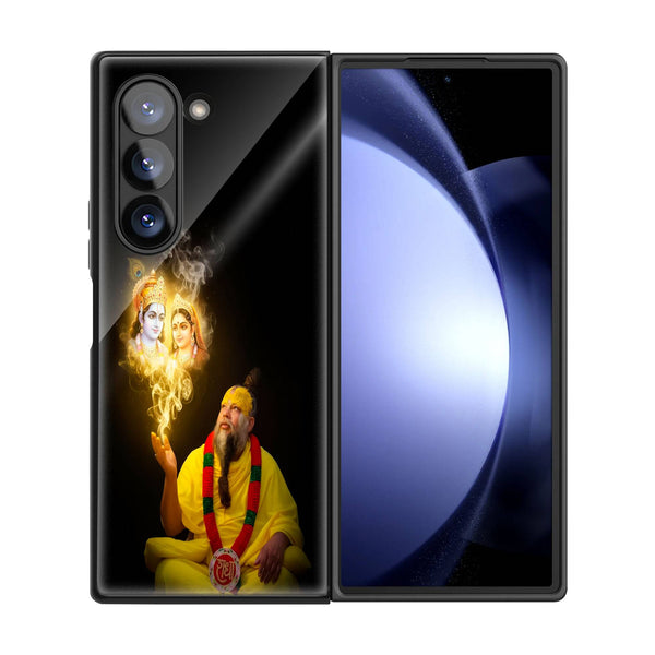 Pream Bhakti Samsung Z Fold Glass Case image 2