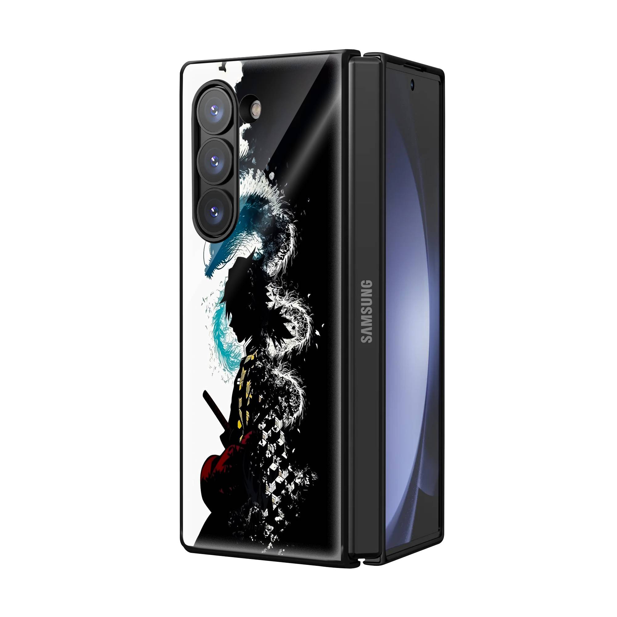 Dual Spirit Samsung Z Fold Glass Case Secondary image