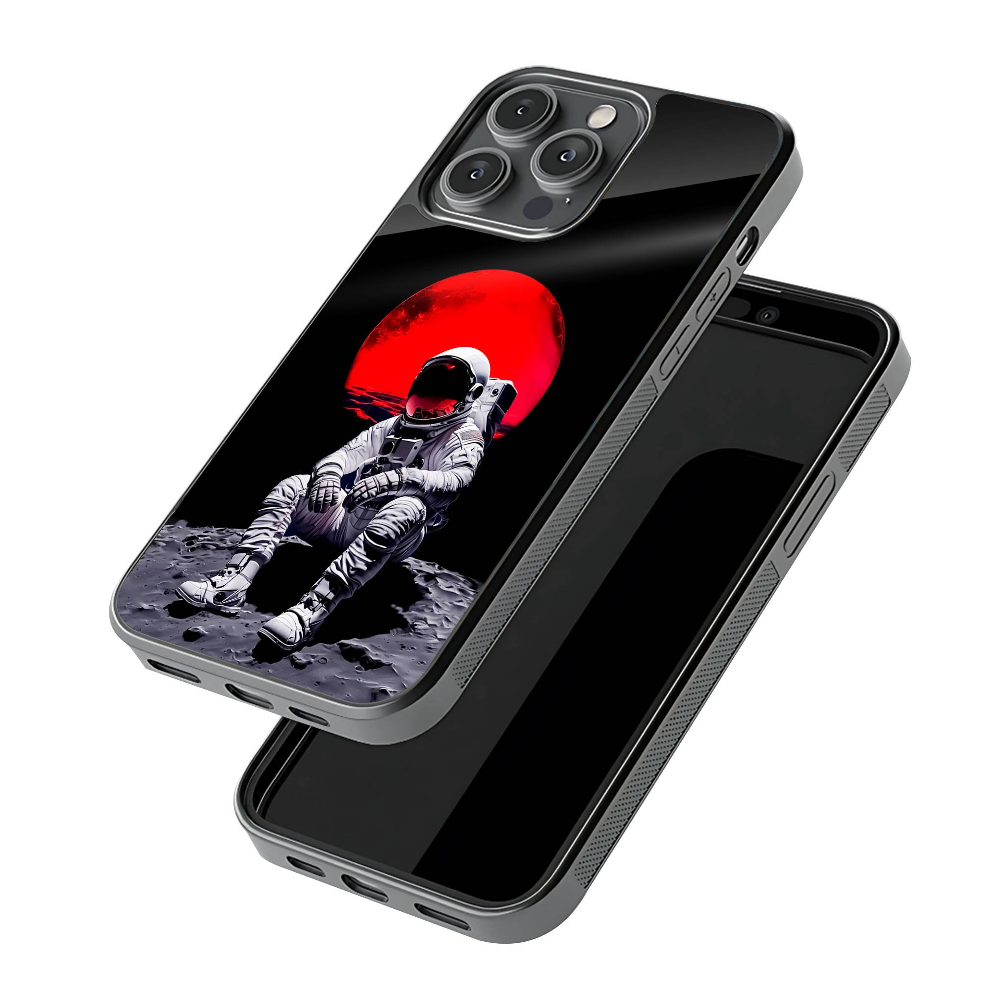 Moon Surface Glass Case image 2