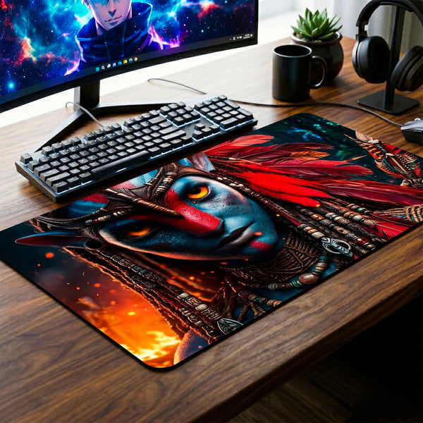 Distinct Eyes Desk Mat - 14 x 23 Inch image