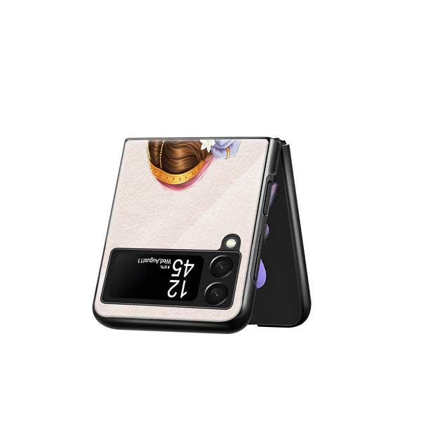 Prem Katha Samsung Z Flip Glass Case image 2