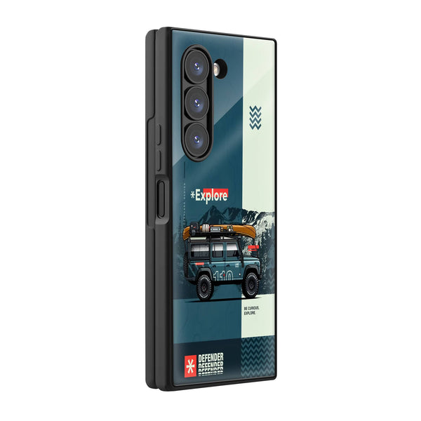 Off-Road Adventure Samsung Z Fold Glass Case image 0