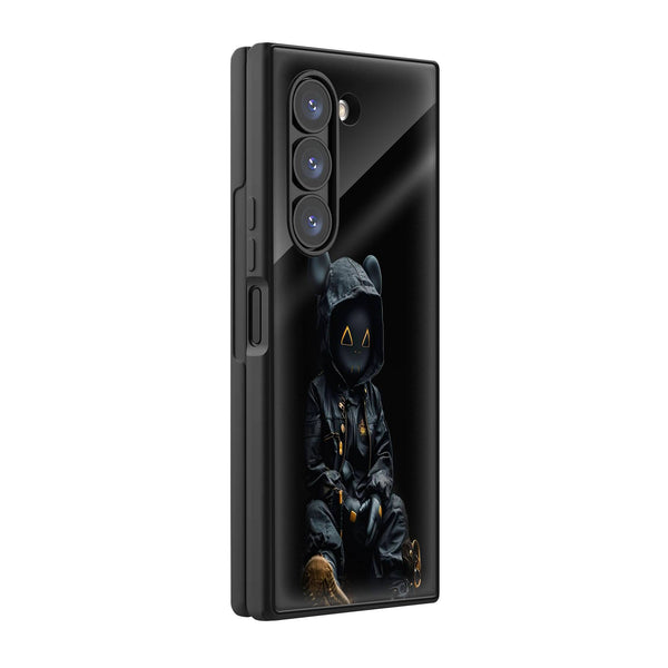 Small Boy Samsung Z Fold Glass Case image 0