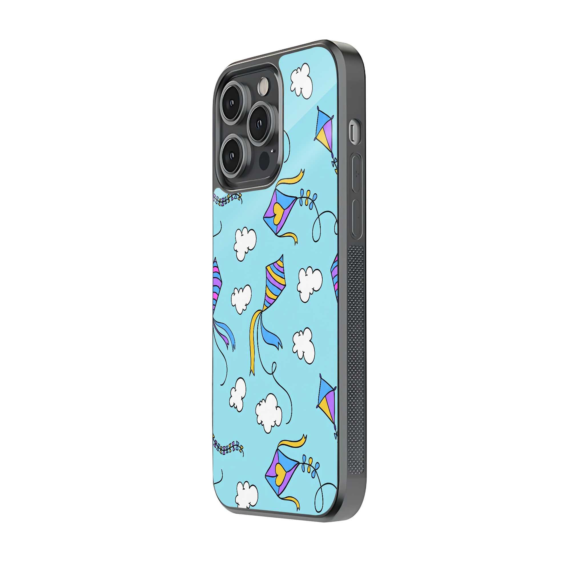 Pastel Sky Glass Case Secondary image