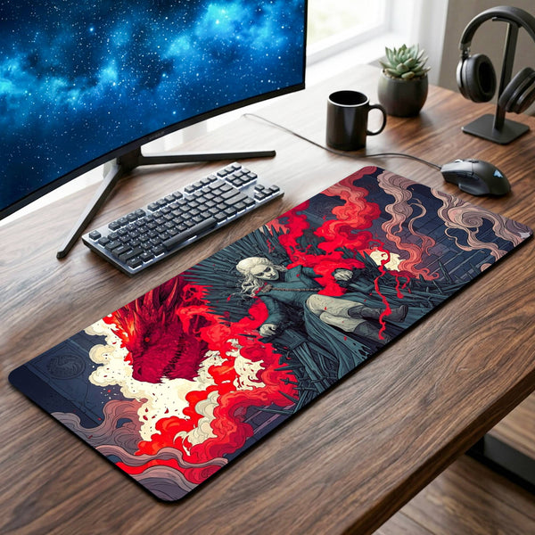 Daenerys Targaryen Desk Mat - 12 x 32 Inch image