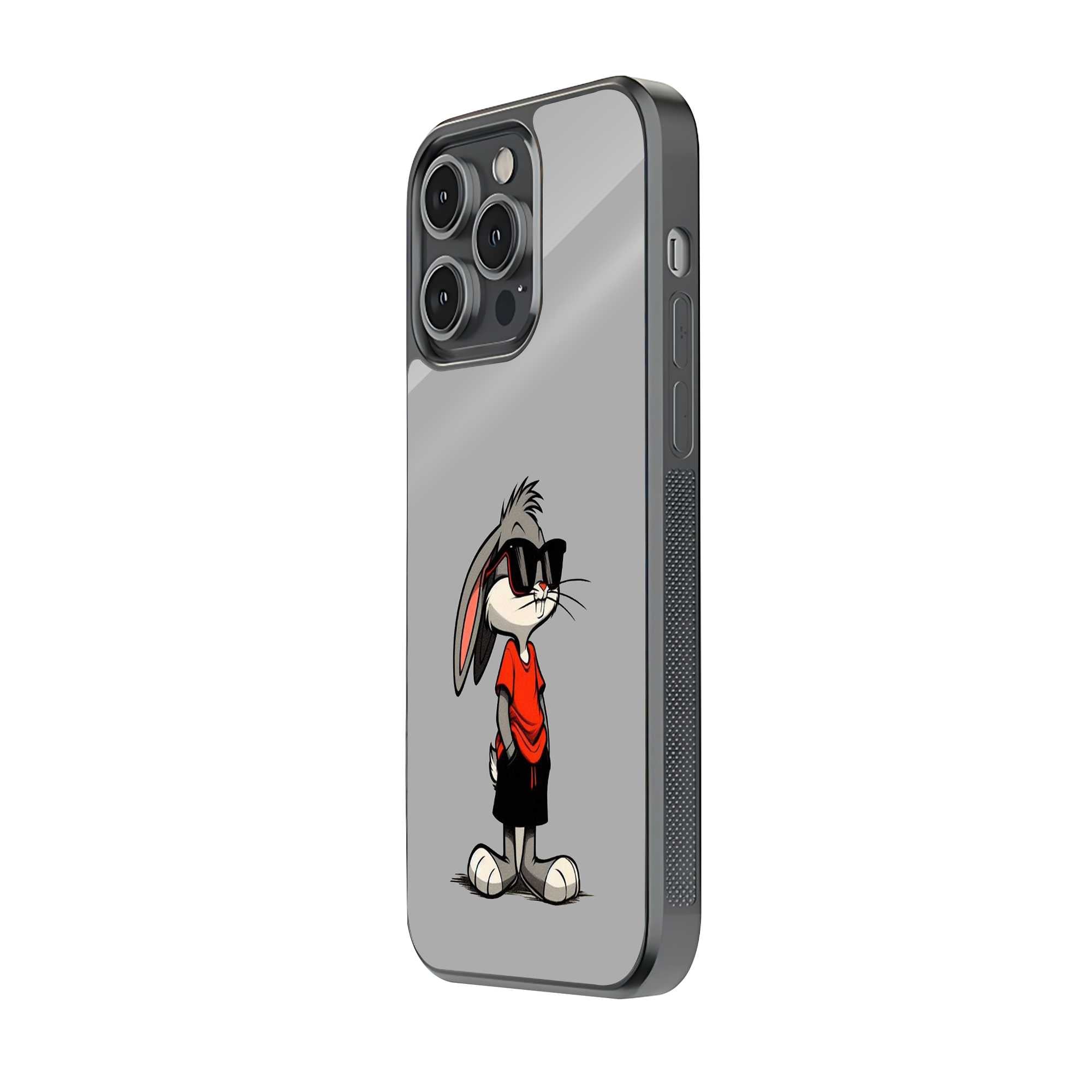 Cool Bunny Glass Case Secondary image