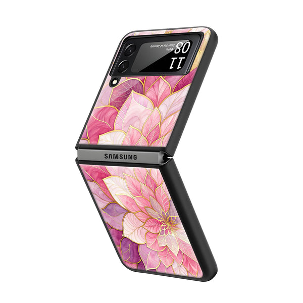 Gilded Bloom Samsung Z Flip Glass Case image 1