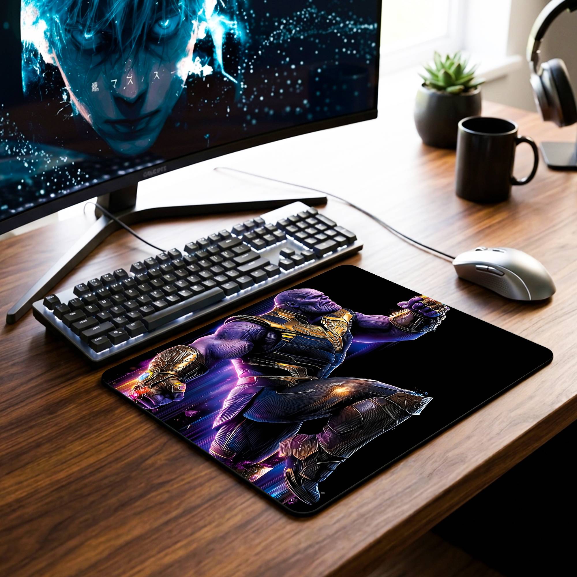 Thanos Desk Mat - 7.5 x 9 Inch image