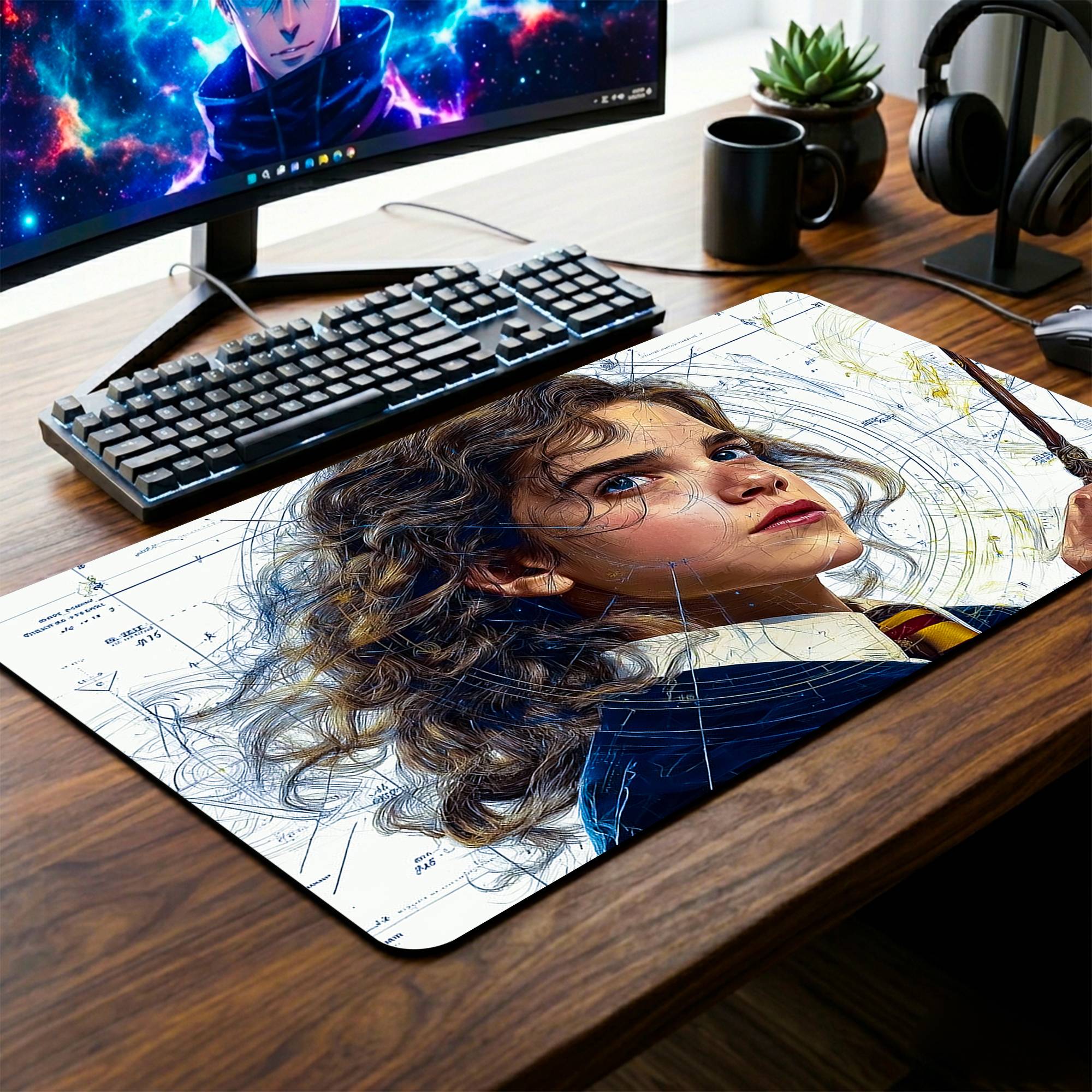 Hermione Granger Desk Mat - 14 x 23 Inch image