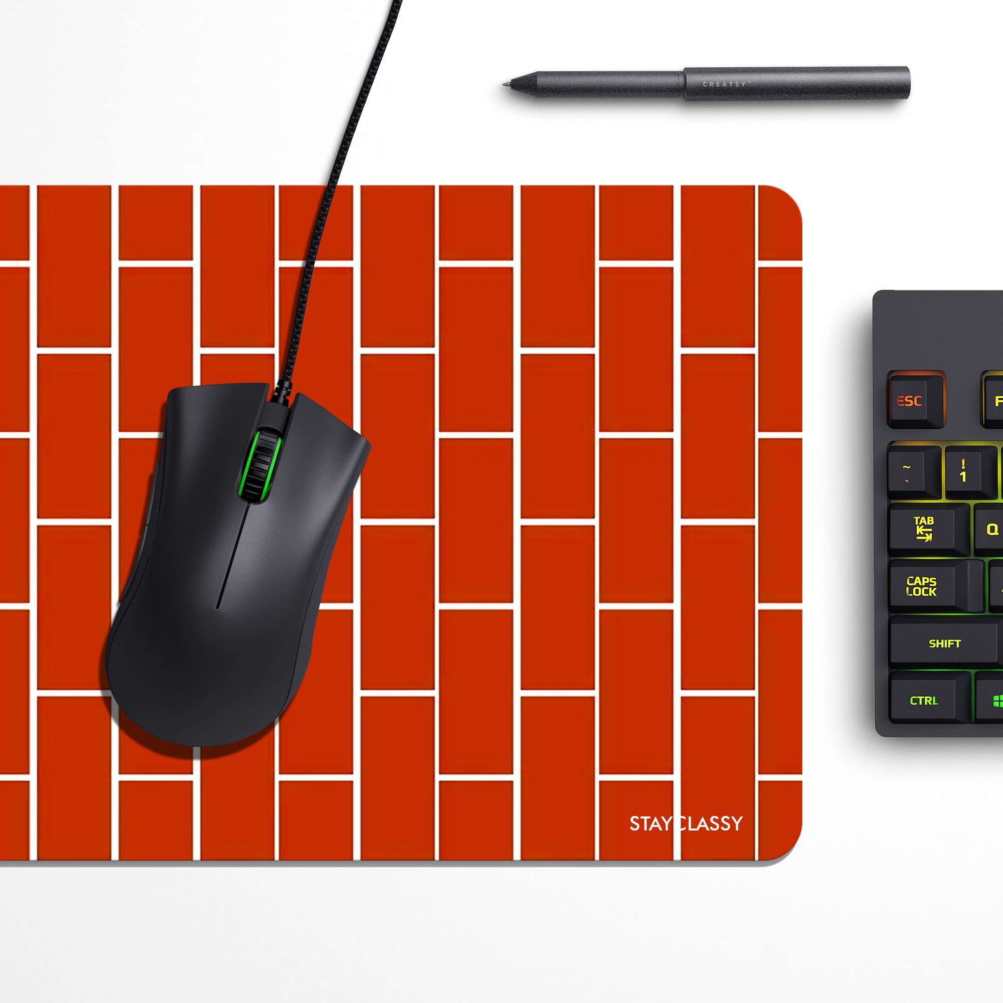 Wall Pattern Desk Mat image 2