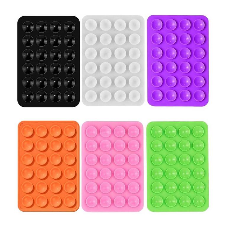 Silicone Sticky Grip Phone Holder – Multicolor