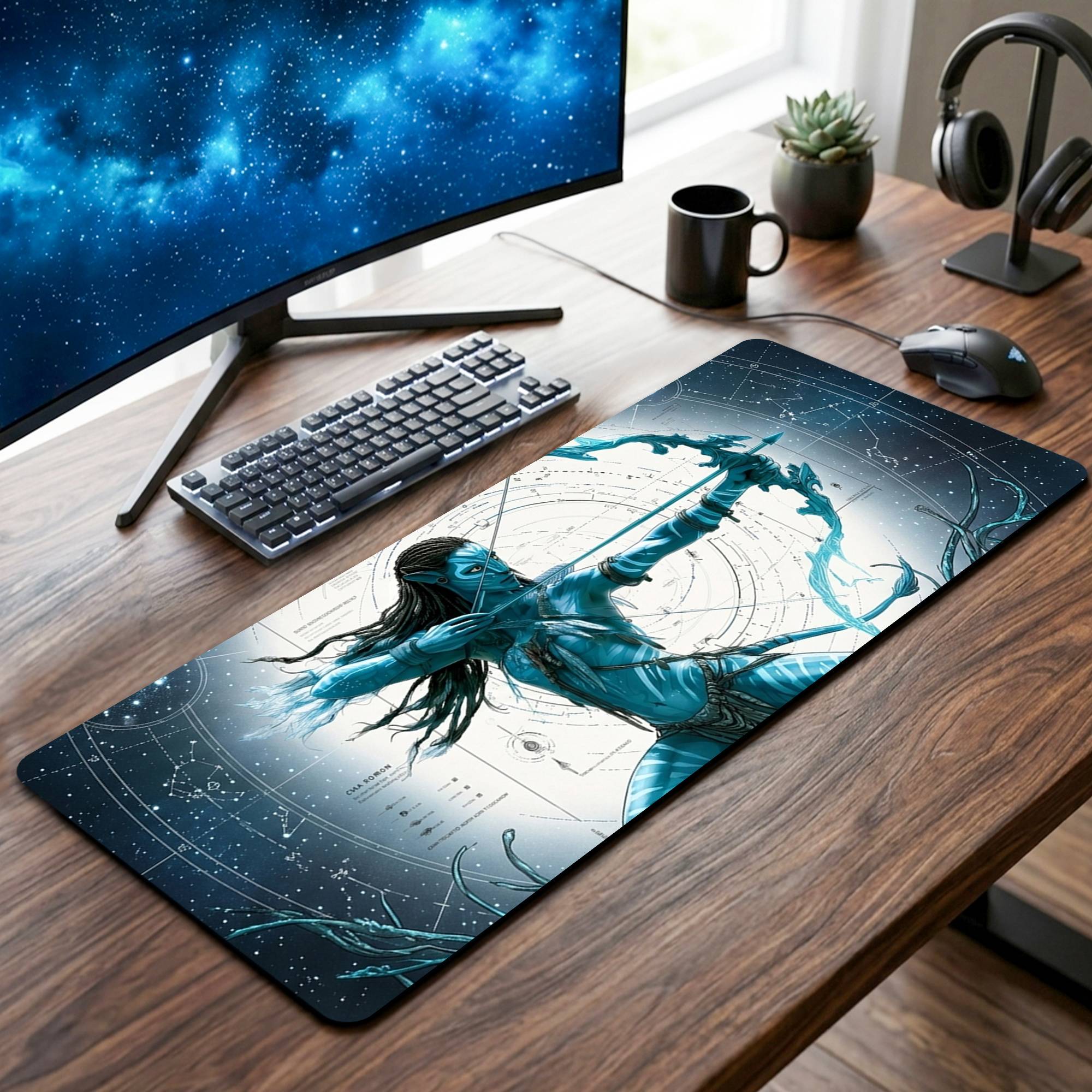 Pandora Desk Mat - 12 x 32 Inch image