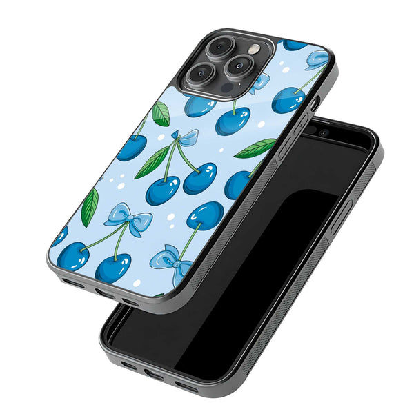 Blue Cherry Glass Case image 2
