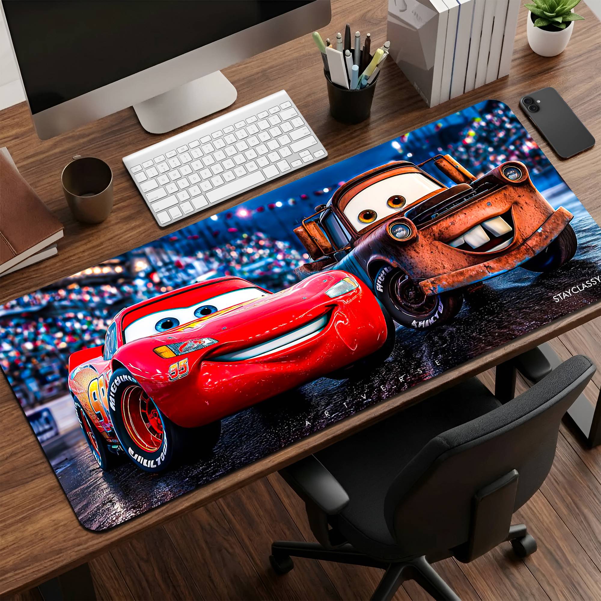 Lightning McQueen Desk Mat image 0