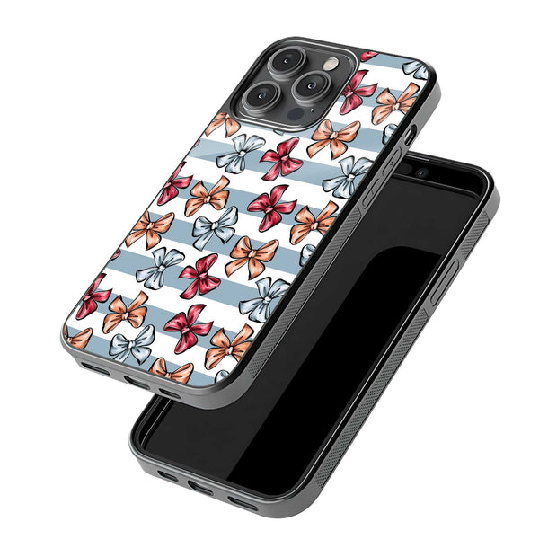 Pastel Bow Glass Case image 2