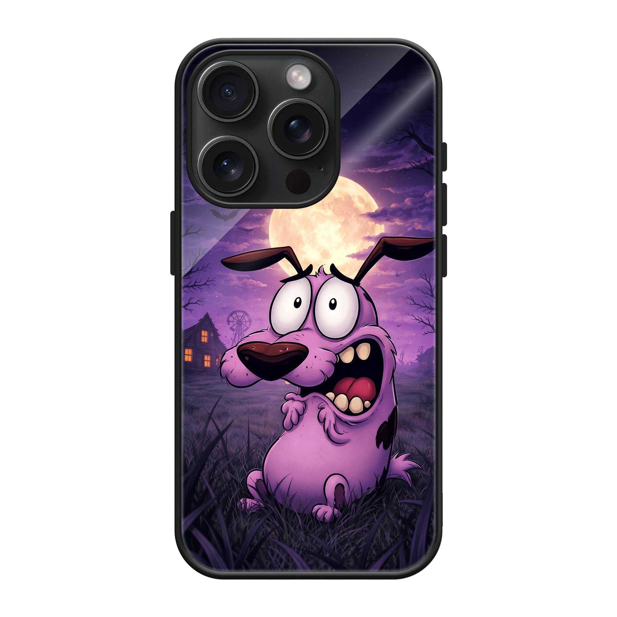 Purple Courage Glass Case image 0