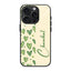 Green Heart Glass Name Case image 0