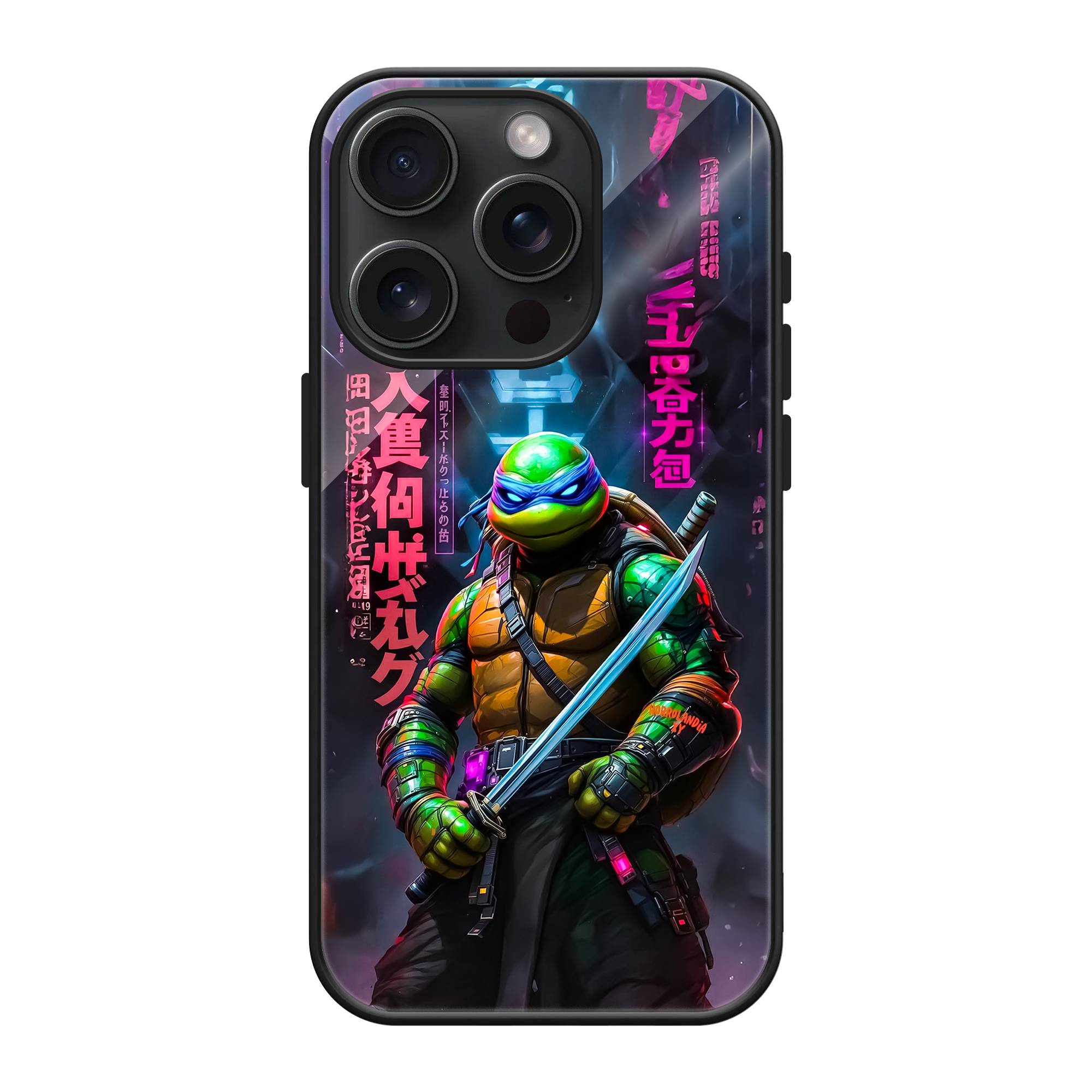 Ninja Turtle Glass Case image 0