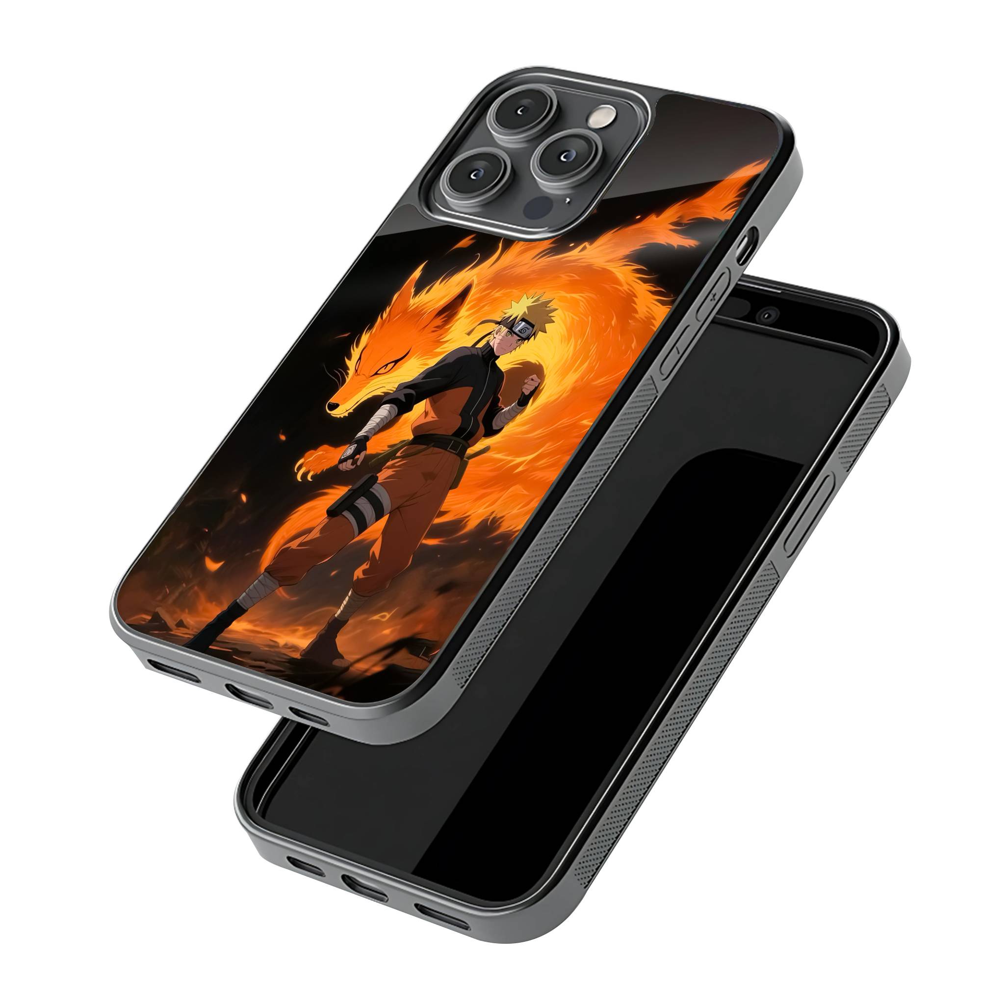 Dynamic Anime Glass Case image 2