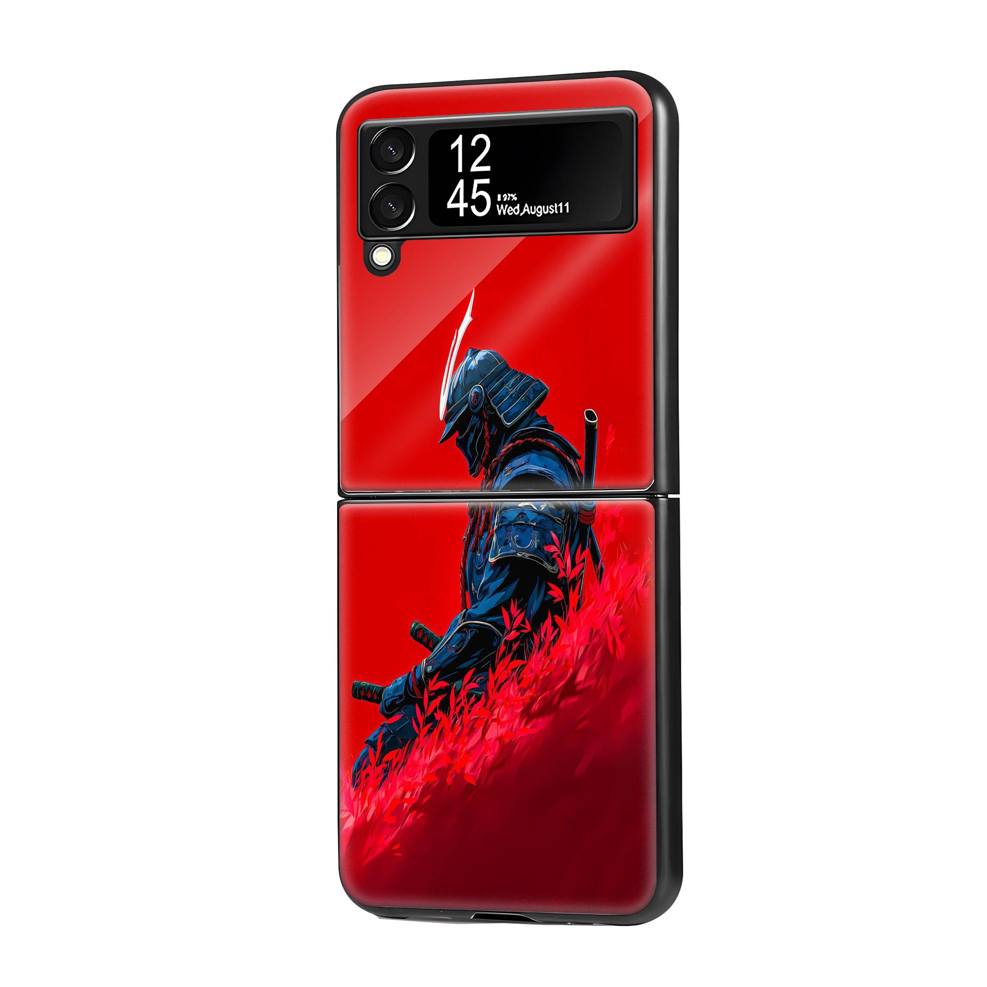 Silent Warrior Samsung Z Flip Glass Case image 0 Main image