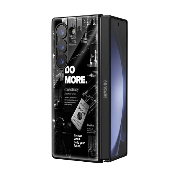 Discipline Mode Samsung Z Fold Glass Case