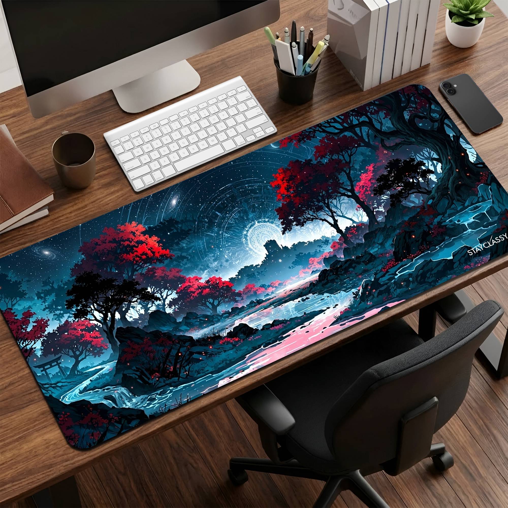 Magical Fortress Desk Mat image 0