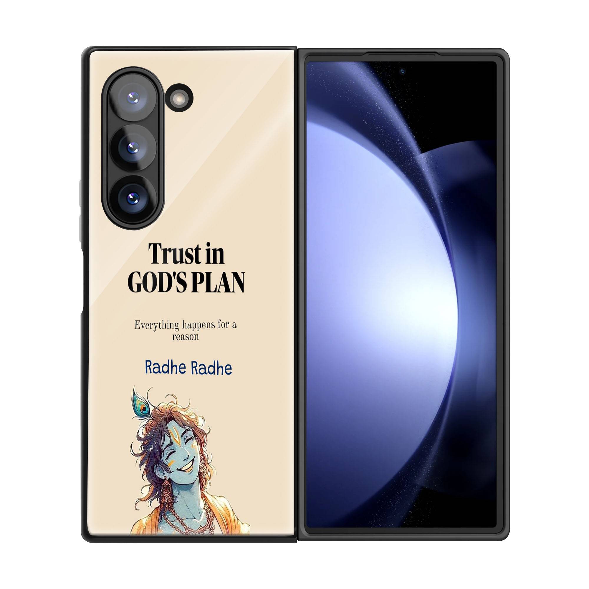 Joyful Trust Samsung Z Fold Glass Case image 2
