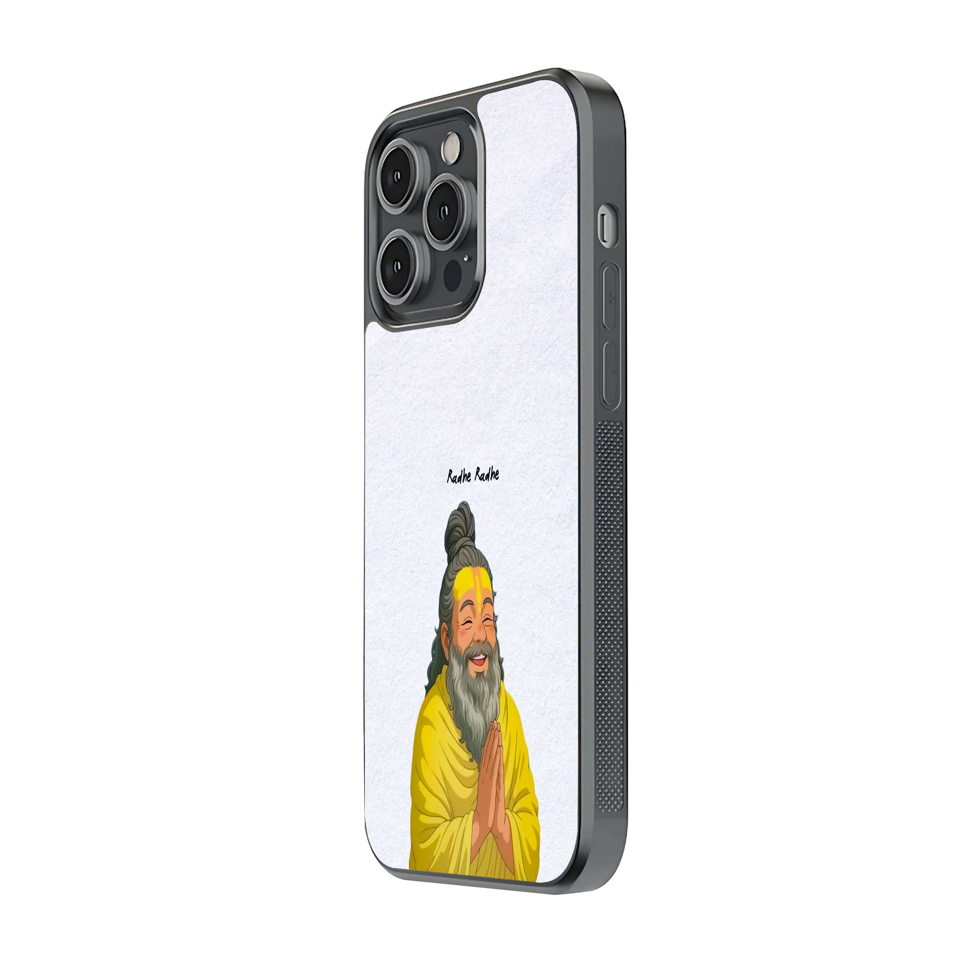Radhe Radhe Glass Case image 1