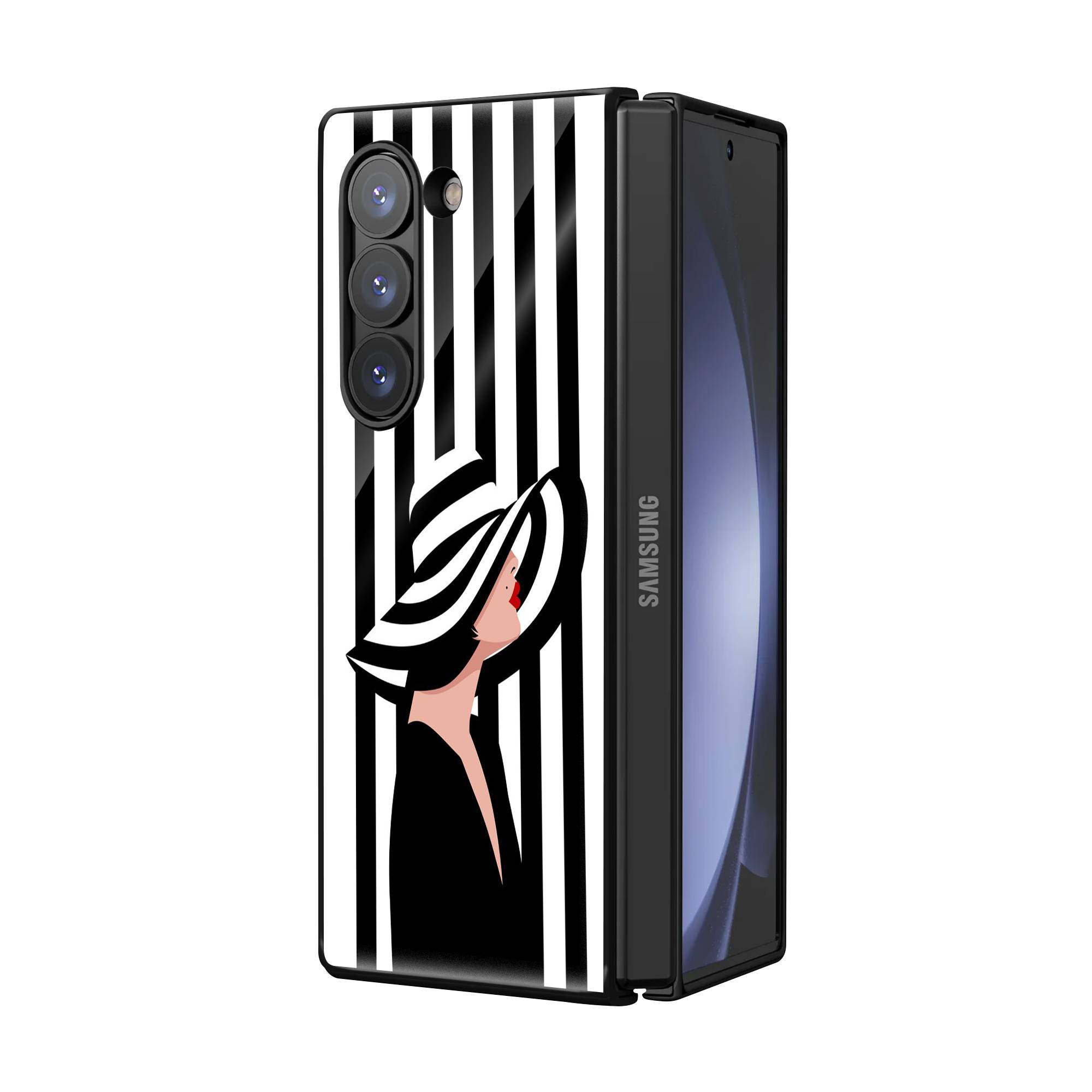 Queen Bee Samsung Z Fold Glass Case Secondary image