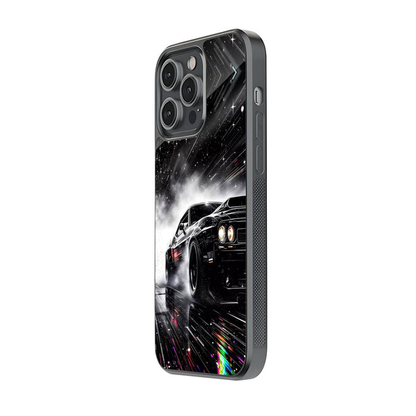 Black Dodge Glass Case image 1