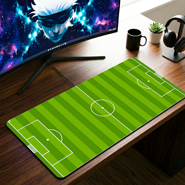 Football Field Desk Mat - 11 x 23 Inch image
